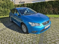 Niebieski jasny (metalik) Używany 2014 Seat Leon Hatchback | 31 900 zł (Super Cena)