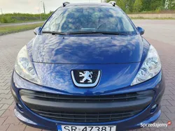 Niebieski Używany 2009 Peugeot 207 Kombi | 12 400 zł (Dość drogi)
