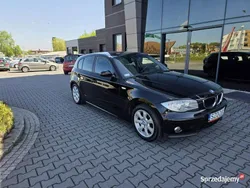 Czarny Używany 2005 BMW 116 Hatchback | 11 500 zł (Dość drogi)