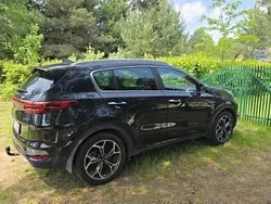 Czarny Używany 2021 Kia Sportage SUV | 98 000 zł (Dość drogi)