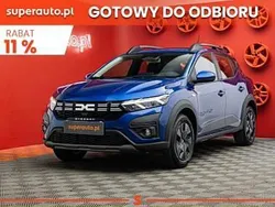 Niebieski Nowe 2024 Dacia Sandero Expression Hatchback | 73 900 zł (Uczciwa cena)