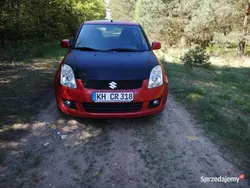 Wiśniowy Używany 2008 Suzuki Swift Hatchback | 9990 zł (Dobra cena)