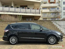 Czarny Używany 2021 Ford S-MAX Vignale Minivan | 78 500 zł (Uczciwa cena)
