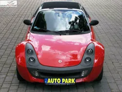 Czerwony (metalik, perła) Używany 2003 Smart Roadster Kabriolet | 14 999 zł