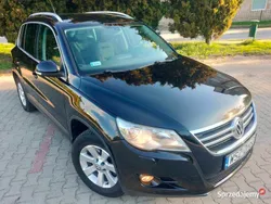 Czarny Używany 2008 VW Tiguan SUV | 15 900 zł (Uczciwa cena)