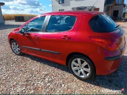 Czerwony Używany 2007 Peugeot 308 Sedan/Limuzyna | 4900 zł (Dobra cena)