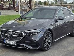 Grafitowy (metalik) Używany 2023 Mercedes E220 AMG line Sedan/Limuzyna | 335 000 zł