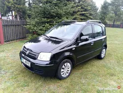 Czarny Używany 2010 Fiat Panda Hatchback | 9900 zł (Dobra cena)