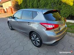 Szary Używany 2014 Nissan Pulsar Tekna Hatchback | 34 999 zł (Dość drogi)