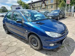 Niebieski ciemny Używany 2007 Peugeot 206 Hatchback | 2950 zł
