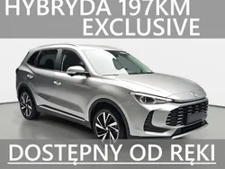 Srebrny (metalik) Nowe 2024 MG ZS Exclusive Sedan/Limuzyna | 118 950 zł (Uczciwa cena)