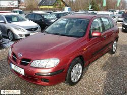 Bordowy (metalik) Używany 2002 Nissan Almera Hatchback | 8900 zł