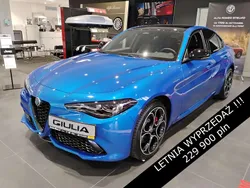 Lakier metalizowany niebieski misano blue Nowe 2025 Alfa Romeo Giulia Veloce Sedan/Limuzyna | 229 956 zł