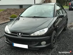 Czarny Używany 2007 Peugeot 206 Hatchback | 2950 zł (Dobra cena)