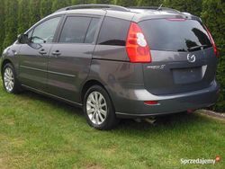 Szary Używany 2007 Mazda 5 Minivan | 12 900 zł (Dość drogi)