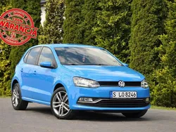 Niebieski Używany 2015 VW Polo LOUNGE Hatchback | 29 900 zł (Uczciwa cena)