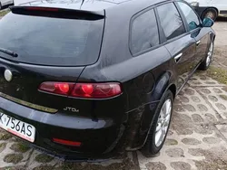 Czarny Używany 2007 Alfa Romeo 159 Sedan/Limuzyna | 9500 zł (Dobra cena)