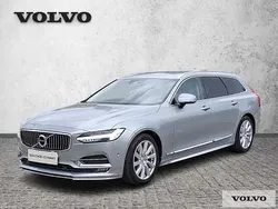 Srebrny Używany 2018 Volvo V90 Kombi | 98 900 zł (Uczciwa cena)