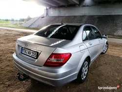 Srebrny Używany 2012 Mercedes C180 Sedan/Limuzyna | 44 900 zł