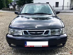 Czarny Używany 1998 Saab 9-3 Coupe | 8500 zł