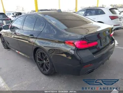 Czarny Używany 2022 BMW 530 Sedan/Limuzyna | 96 520 zł