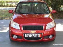 Czerwony (metalik) Używany 2008 Chevrolet Aveo Hatchback | 16 999 zł