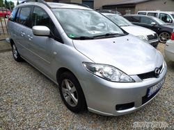 Srebrny metalik Używany 2006 Mazda 5 Minivan | 19 900 zł