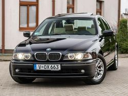 Czarny Używany 2003 BMW 525 Sedan/Limuzyna | 28 700 zł