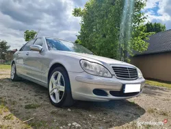 Srebrny Używany 2004 Mercedes S500 Sedan/Limuzyna | 29 550 zł