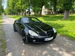 Czarny Używany 2005 Mercedes SLK350 Kabriolet | 44 500 zł