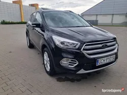 Czarny Używany 2018 Ford Kuga SUV | 63 900 zł (Uczciwa cena)