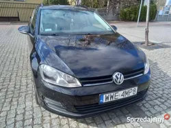 Czarny Używany 2015 VW Golf VII Kombi | 27 600 zł (Dość drogi)