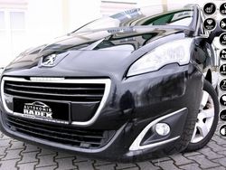 Czarny Używany 2016 Peugeot 5008 Minivan | 25 900 zł