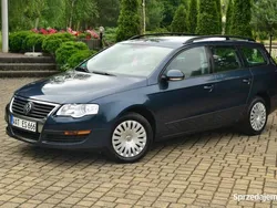 Granatowy Używany 2008 VW Passat Kombi | 15 500 zł (Uczciwa cena)