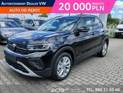 Czarny (metalik, perła) Nowe 2025 VW T-Cross SUV | 107 500 zł (Dobra cena)