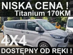 Szary Nowe 2024 Ford Tourneo Custom Titanium Sedan/Limuzyna | 281 000 zł (Uczciwa cena)