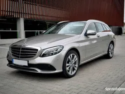 Beżowy Używany 2019 Mercedes C200 Exclusive Kombi | 108 000 zł (Dość drogi)