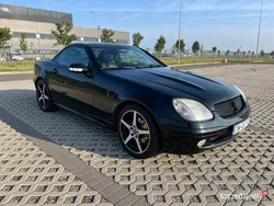 Czarny Używany 2002 Mercedes SLK230 Kabriolet | 19 900 zł