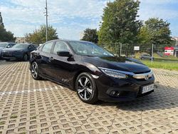 Czarny Używany 2018 Honda Civic Elegance Sedan/Limuzyna | 65 700 zł (Dobra cena)