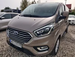 Brązowy (metalik) Używany 2019 Ford Tourneo Custom Minivan | 154 900 zł (Uczciwa cena)