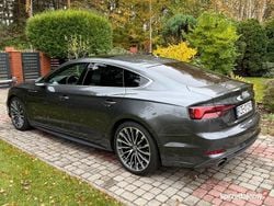 Szary Używany 2018 Audi A5 Sportback S-Line Coupe | 138 500 zł