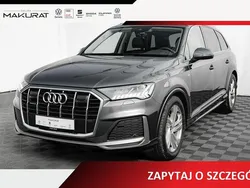 Szary Używany 2021 Audi Q7 S-Line SUV | 199 840 zł (Super Cena)