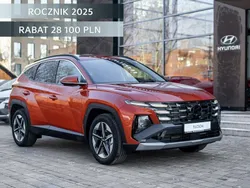 Pomarańczowy (metalik) Nowe 2025 Hyundai Tucson SUV | 159 400 zł (Dobra cena)