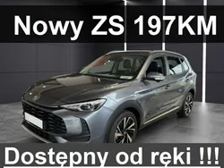 Szary (metalik) Nowe 2024 MG ZS Exclusive Sedan/Limuzyna | 118 950 zł (Uczciwa cena)