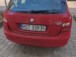 Czerwony Używany 2009 Skoda Fabia Kombi | 4700 zł (Super Cena)