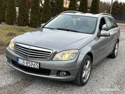 Szary Używany 2010 Mercedes C200 Elegance Kombi | 26 900 zł (Uczciwa cena)