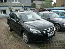 Czarny Używany 2009 VW Tiguan SUV | 36 900 zł (Uczciwa cena)
