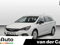 Biały Używany 2021 Opel Astra Elegance Kombi | 44 900 zł (Uczciwa cena)