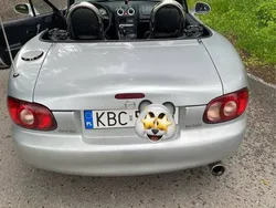 Srebrny Używany 1998 Mazda MX5 Kabriolet | 15 900 zł