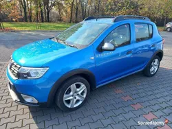 Niebieski Używany 2017 Dacia Sandero Stepway Hatchback | 32 500 zł (Uczciwa cena)